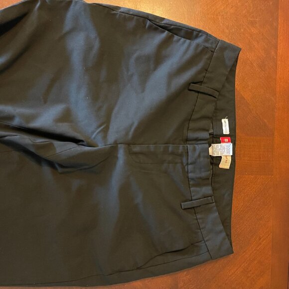 Gap Womens Black Straight Fit Stretch‎ Pants Size 4 Ankle - Picture 10 of 10